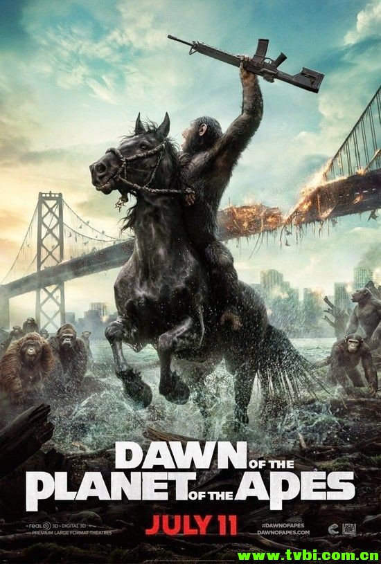 [美国][动作][猩球崛起2：黎明之战 2014][WEB-DL/1.64 GB][英语无字] ...