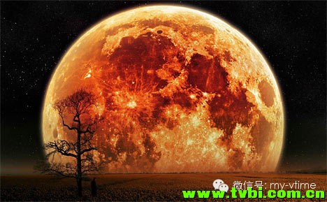 你没有见过的，世界上最美的月亮（超过1000万人转发）