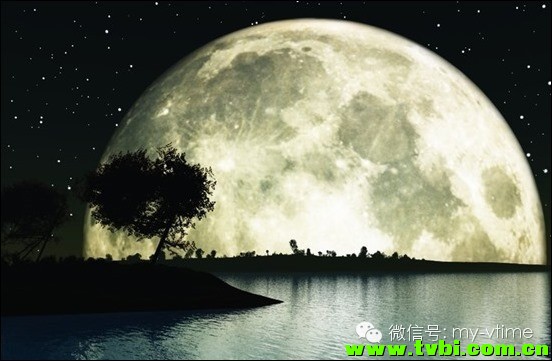 你没有见过的，世界上最美的月亮（超过1000万人转发）