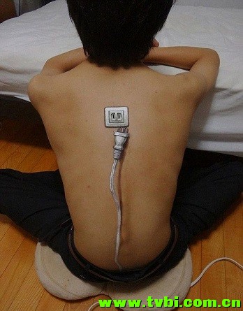 屌爆天的人体彩绘！太厉害了！