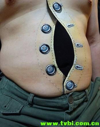 屌爆天的人体彩绘！太厉害了！