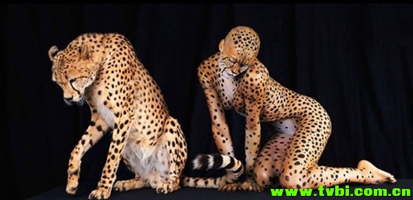 屌爆天的人体彩绘！太厉害了！