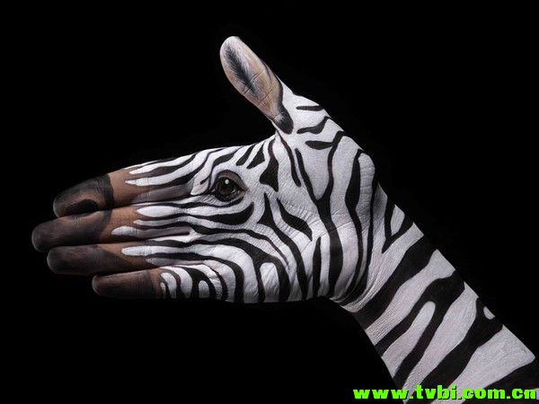 屌爆天的人体彩绘！太厉害了！