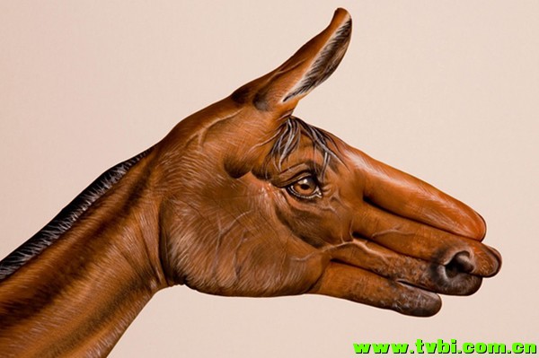 屌爆天的人体彩绘！太厉害了！