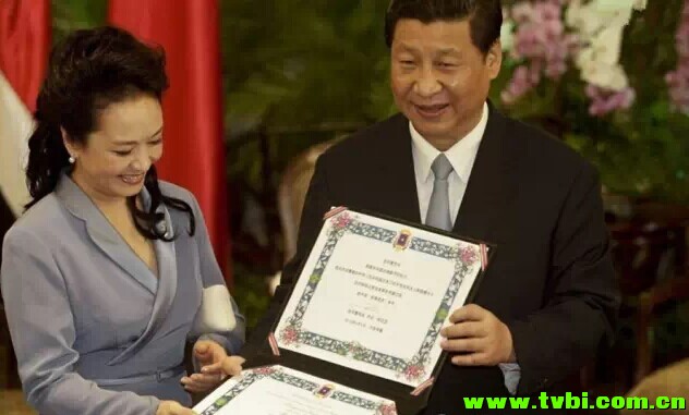 最新动图~！有一种爱叫做习大大和彭麻麻！超有爱！